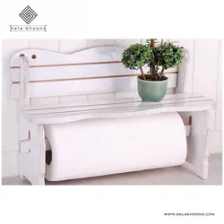 جا دستمال و استند طرح نیمکت