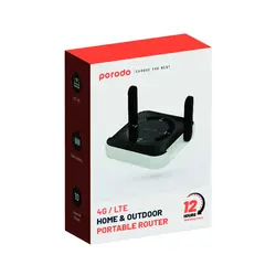 مودم رومیزی سیم کارتی پرودو مدل Porodo 4G / LTE Home & Outdoor Portable Router