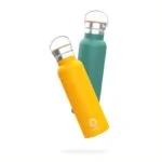 فلاسک استیل ضد زنگ با دو دیوار عایق خلاء با ظرفیت 600 میلی لیتر برند گرین مدل GNVFGN