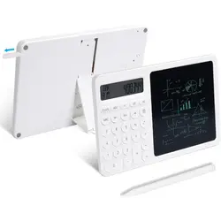 ماشین حساب علمی به همراه پد نوشتاری گرین مدل  Green Lion CalcWrite Pro Calculator-Writing Pad Combo