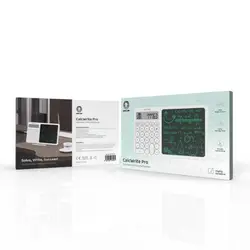 ماشین حساب علمی به همراه پد نوشتاری گرین مدل  Green Lion CalcWrite Pro Calculator-Writing Pad Combo