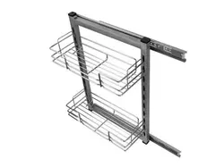 ســبــد مــواد شــوینــده مدل ایــتالیایی (استیل و آبکاری -ورقی)