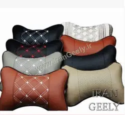 یک جفت بالش پشت گردن چرمی درجه یک( قیمت ویژه )