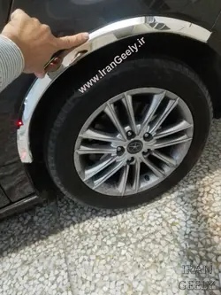 زه استیل دور گلگیر جک JAC J3