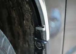 زه استیل دور گلگیر جیلی امگرند X7