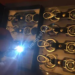 جا کلیدی لوکس  تویوتا با لوگو خودرو+چراغ قوه ( قیمت ویژه )