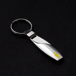 جاسوئیچی جدید استیل/چرم دراپ  Drop با لوگو شورلت