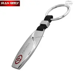 جاسوئیچی جدید استیل/چرم دراپ  Drop با لوگو تویـوتا