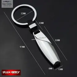 جاسوئیچی جدید استیل/چرم دراپ  Drop با لوگو رنو