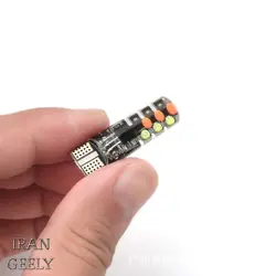 یک جفت لامپ جدید ژله ای RGB 12SMD  T10  با ریموت - طرح جدید