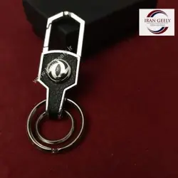 لاکچری چرم و استیل + ۲ حلقه و آویز دانگ فنگ
