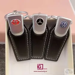 جاسوئیچی سوپرلوکس چرمی فلزی بنز