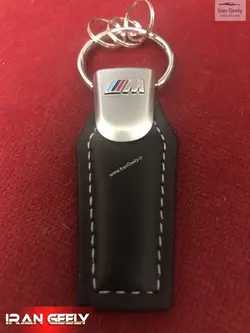 جاسوئیچی سوپرلوکس چرمی فلزی Mpower - BMW