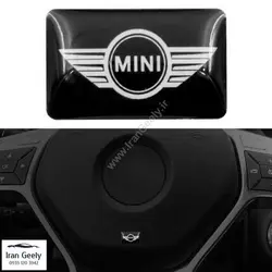 یک عدد برچسب  اپوکسی با لوگوی   Mini Cooper