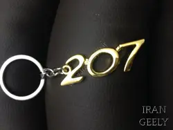 جا کلیدی ایتالیک استیل - طلایی پژو 207 جدید
