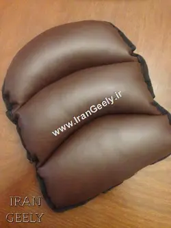 بالش چرمی کنسول وسط-شکلاتی