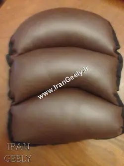 بالش چرمی کنسول وسط-شکلاتی