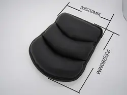 بالش چرمی کنسول وسط زرشکی