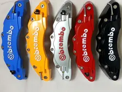 کاور ترمز برمبو وارداتی سایز کوچک نقره ای ۱۹ سانتیمتری