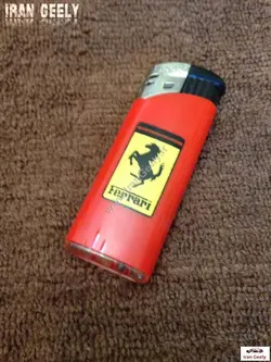 فندک گازی با لوگو Ferrari