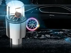 یک جفت فایر تایر جدید پایه کوتاه RGB