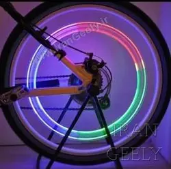 یک جفت فایر تایر هفت رنگ RGB