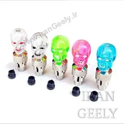 یک جفت فایر تایر طرح اسکلت RGB