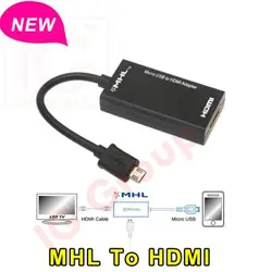 MHL Mirco USB to HDMI Cable HDTV Adapter