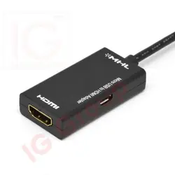 MHL Mirco USB to HDMI Cable HDTV Adapter