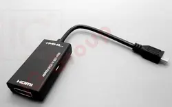 MHL Mirco USB to HDMI Cable HDTV Adapter