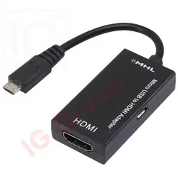 MHL Mirco USB to HDMI Cable HDTV Adapter