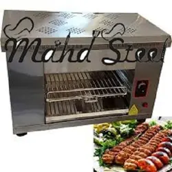 کباب پز خانگی بدون دود رومیزی تابشی – 7 سیخ تابش از بالا