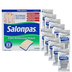 چسب تسکین دهنده درد salonpas ساخت ژاپن