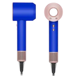 سشوار دایسون مدل Dyson Supersonic HD07-Special Edition Blue Blush  آبی