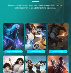 ماوس مخصوص بازی ایسر مدل OMW130