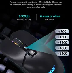 ماوس مخصوص بازی ایسر مدل OMW130