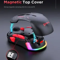 ماوس بی سیم مخصوص بازی ام کی ای اس پی ان مدل W12