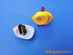 مداد تراش قدیمی مخزن دار (طرح دلفین)