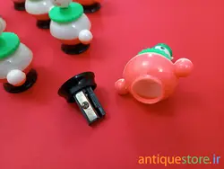 مداد تراش قدیمی مخزن دار (طرح دلقک)