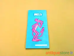 دفتر یادداشت قدیمی (طرح پلنگ صورتی)