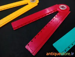 خط کش قدیمی 180 درجه