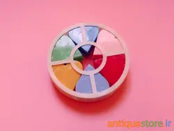 مداد تراش قدیمی مخزن دار (طرح قلب)