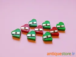 مداد تراش قدیمی (طرح قلب)