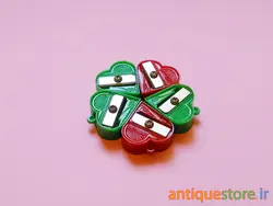 مداد تراش قدیمی (طرح قلب)