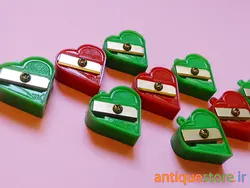 مداد تراش قدیمی (طرح قلب)