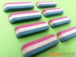 پاک کن قدیمی سه رنگ (بزرگ)