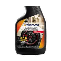 واکس لاستیک خودرو تام کلین مدل TC-DT480Y32 حجم 480 میلی لیتر