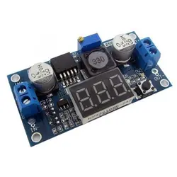 ماژول کاهنده ولتاژ LM2596 با نمایشگر 3 دیجیت