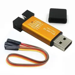 پروگرامر کوچک  ST-LINK V2 مخصوص تراشه های STM8 و  STM32 stlink