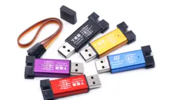 پروگرامر کوچک  ST-LINK V2 مخصوص تراشه های STM8 و  STM32 stlink